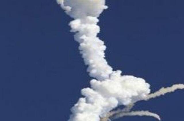 Indijos raketa su palydovu po paleidimo sprogo ore