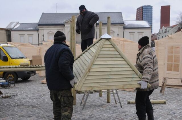 Klaipėda visu tempu ruošiasi Kalėdų renginiams