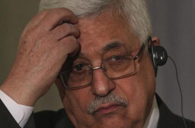 Mahmudas Abasas: Artimųjų Rytų taikos derybas ištiko krizė