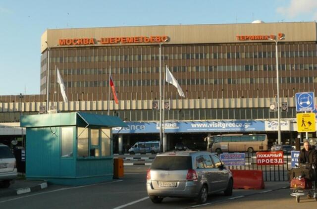 Maskva: bulius sukėlė sumaištį Šeremetjevo oro uoste