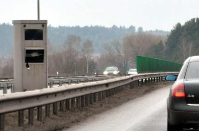 Ministerija: pakeitus baudos skyrimo tvarką greičio matuokliai duos daugiau naudos