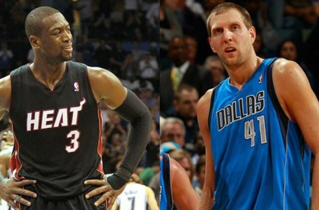 NBA savaitės geriausieji - "Heat" ir "Mavericks" žvaigždės