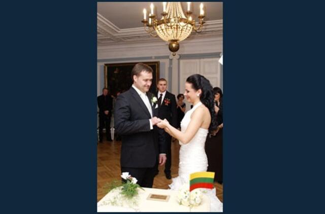 Santuokos įžadai - Tiškevičių rūmų menėje