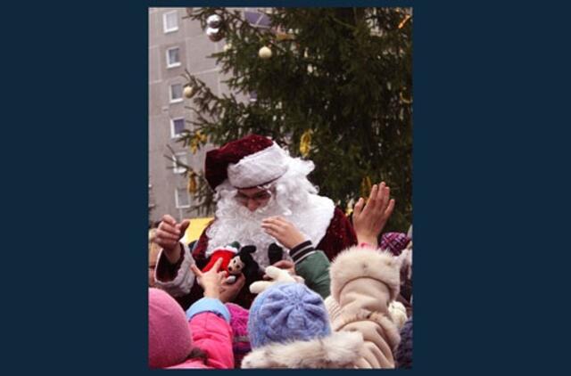 Savaitgalį Klaipėdoje bus įžiebtos dar keturios eglutės