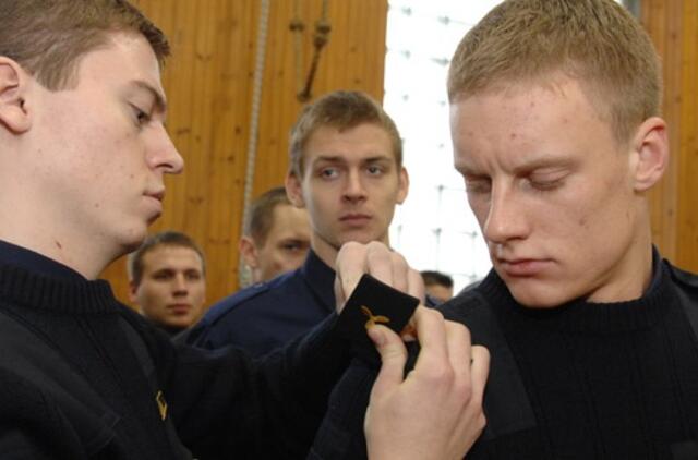 Šiemet priesaika jūrai šiek tiek vėlavo