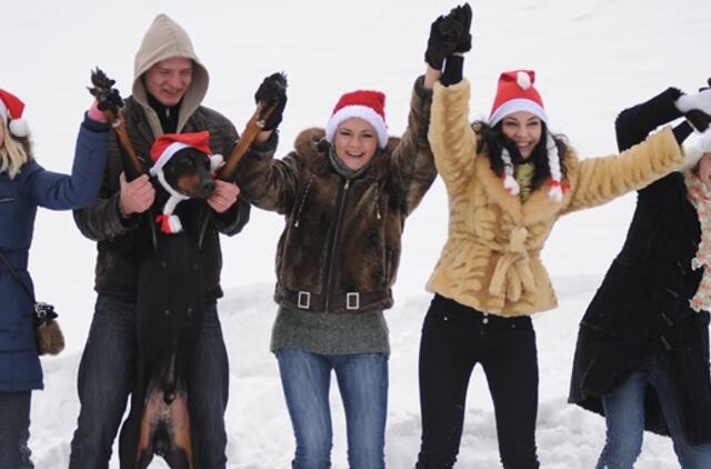 Šventinę nuotaiką galima kurti ir sąvartyne