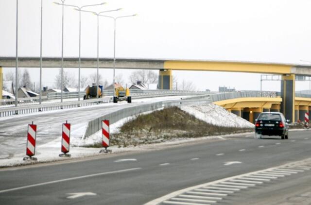 Vairuotojams Jakų žiedo viadukas atsivers iki Kalėdų