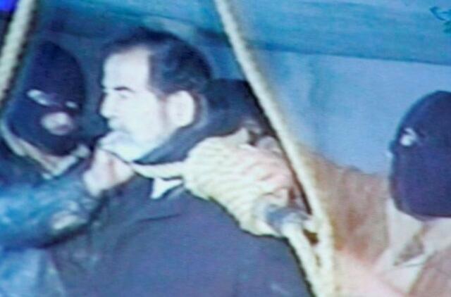 "Wikileaks": JAV Sadamo Husseino egzekucijai buvo paruošusios "humaniškas" kartuves