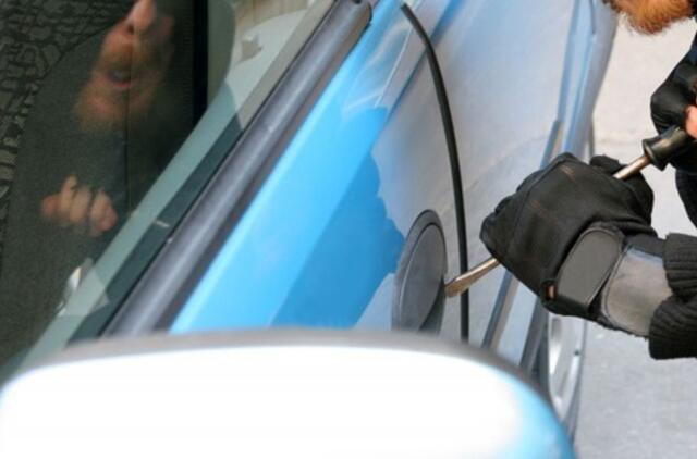 Automobilių vagystės mieste nesiliauja