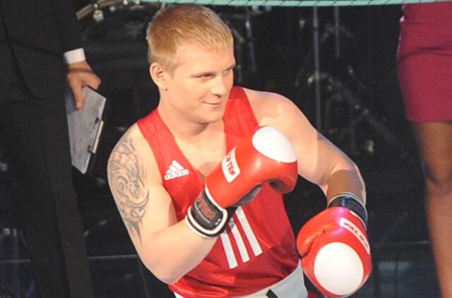 Boksininkas Evaldas Petrauskas - geriausias tarp perspektyviausių