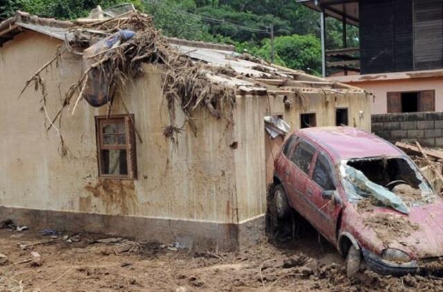 Brazilija: nuošliaužų ir potvynių aukomis tapo 741 žmogus
