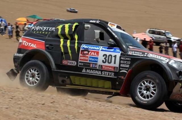 Dakaro ralis: penktojo etapo rezultatai