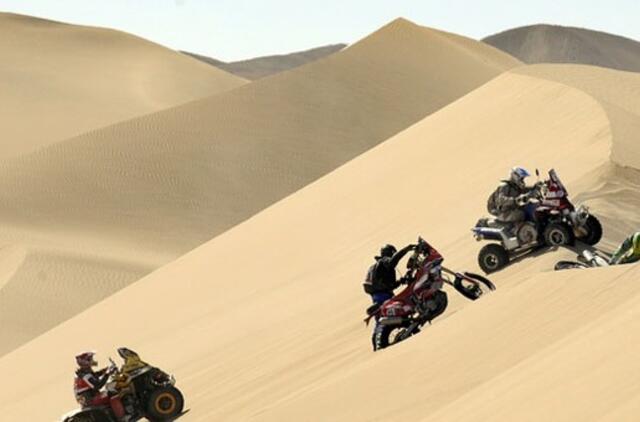 Dakaro ralis: septintojo etapo rezultatai