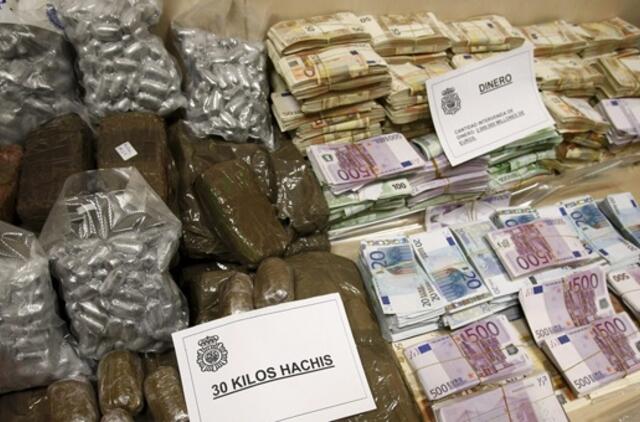 Demaskuota viena moderniausių kokaino gamybos laboratorijų Europoje