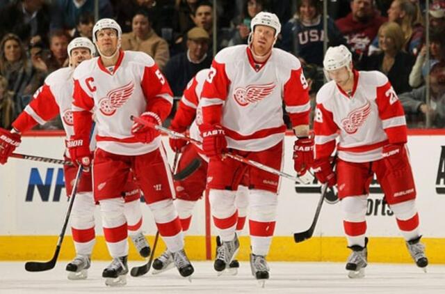 Detroito ledo ritulininkai pralaimėjo išvykoje