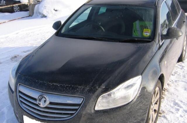 Didžiojoje Britanijoje vogtas automobilis sulaikytas Lietuvoje