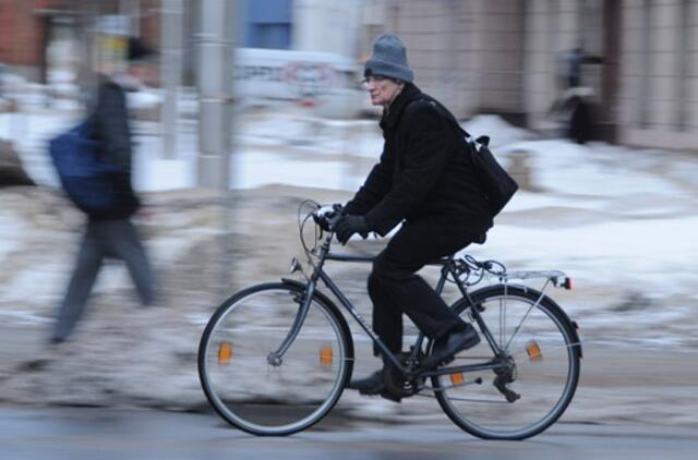 Dviratininkai į klubą buriasi žiemą