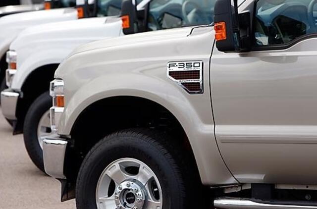 "Ford" pardavimas Jungtinėse Valstijose pernai išaugo šeštadaliu