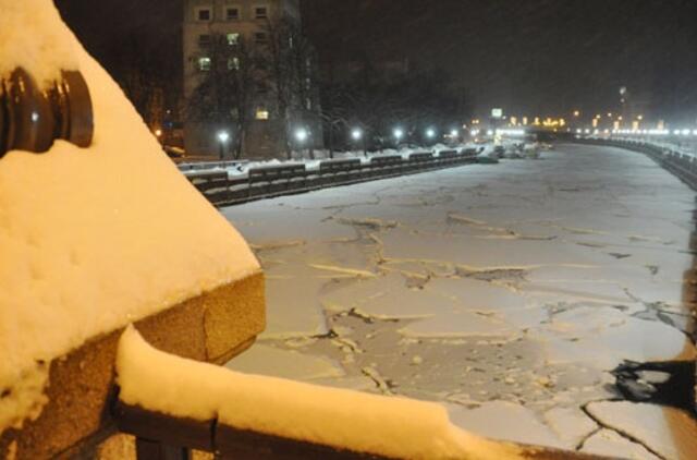 Galimam potvyniui Klaipėdoje jau ruošiamasi