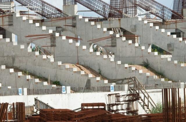 Ir vėl bandoma gaivinti nacionalinio stadiono statybas