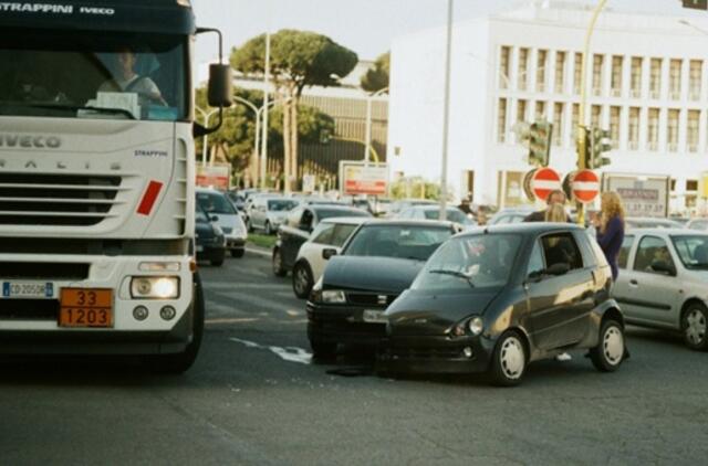 Italijoje daugiausia avarijų sukelia gydytojai ir mokytojai