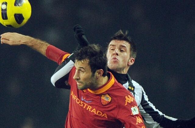 Italijos taurės turnyro pusfinalyje - "AS Roma"