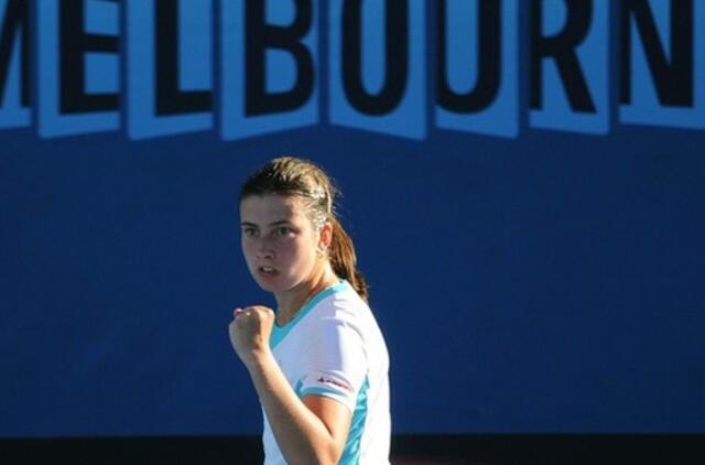 Latvė "Australian Open" žengia toliau, estė - pasitraukė