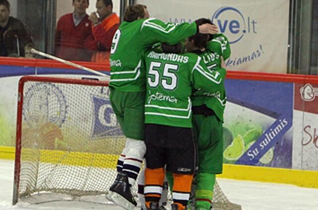 Ledo ritulio čempionato stipriausiųjų grupėje intriga didėja