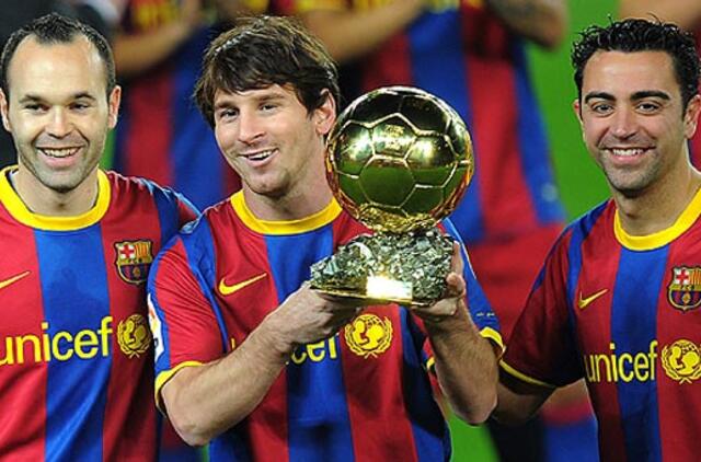 Lionelis Messi: tarp mūsų nėra vietos pavydui
