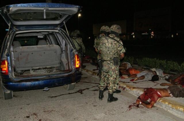 Meksika: banditų aukomis tapo 24 žmonės