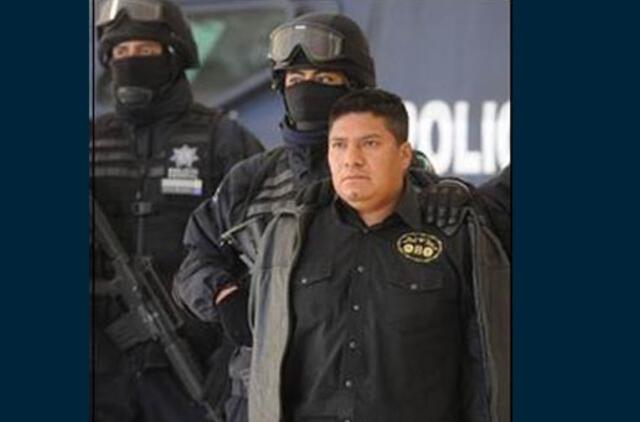 Meksikos policija sulaikė "Los Zetas" narkotikų kartelio vadą