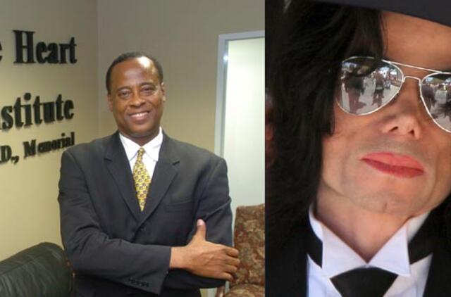 Michaelo Jacksono gydytojas bus teisiamas dėl netyčinio nužudymo