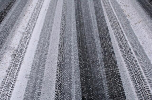 Naktį prognozuojamas oro atšalimas ir plikledis