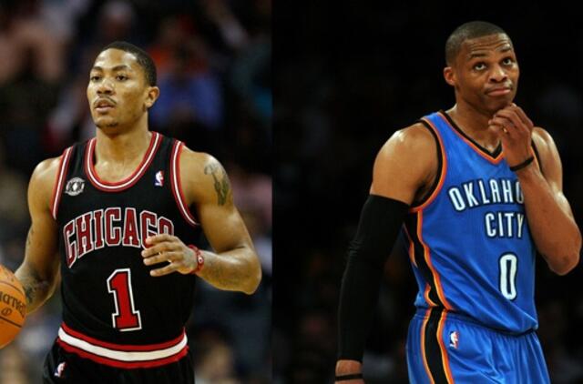 NBA savaitės laureatai - "Bulls" ir "Thunder" žaidėjai