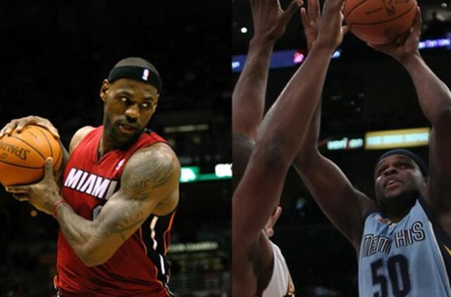 NBA savaitės laureatai - "Heat" ir "Grizzlies" krepšininkai