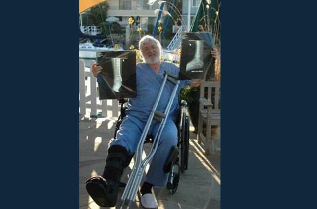 Nelaimingiausias keliautojas apdovanotas 10 tūkst. JAV dolerių