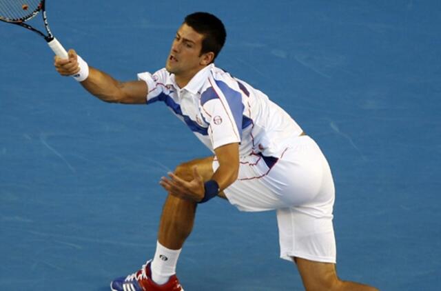 Novakas Džokovičius žais "Australian Open" finale