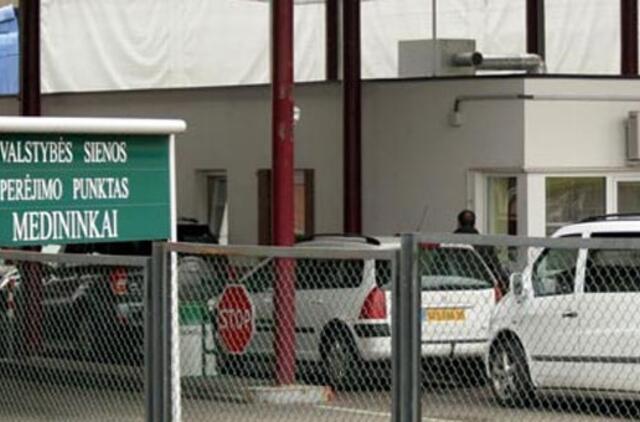 Pasienyje sulaikytas vogtas visureigis