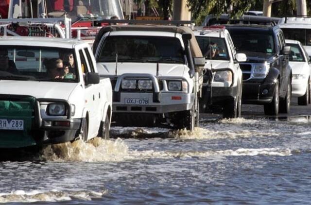 Pastarieji potvyniai Australijoje -  iki šiol brangiausia gamtos katastrofa šalies istorijoje