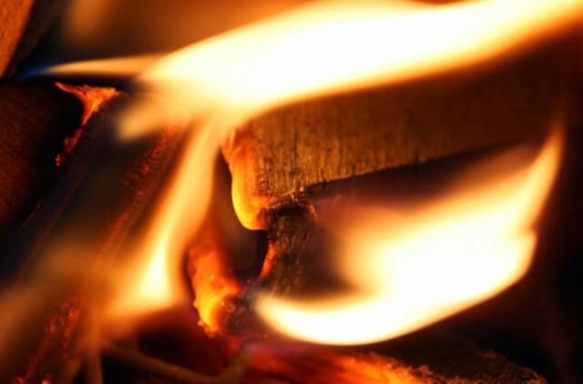 Per gaisrą žuvo du vyrai