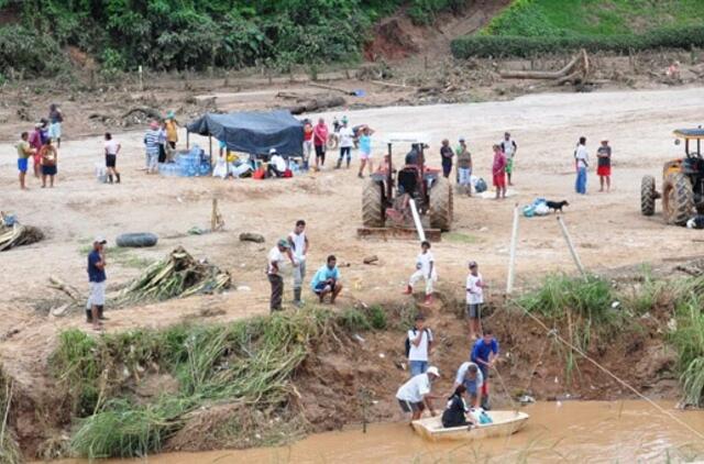 Po potvynių Brazilijoje dar galybė žmonių laikomi dingusiais