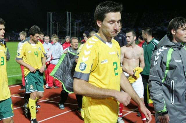 Prieš atrankos varžybas Lietuvos futbolininkai žais su lenkais