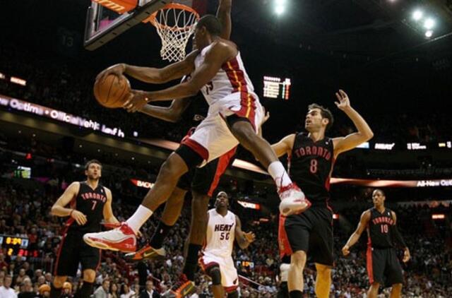 "Raptors" pralaimėjo "Heat" ekipai