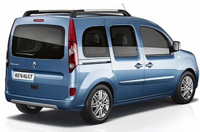 "Renault Kangoo" - tas pats furgonas šviežesniu veidu