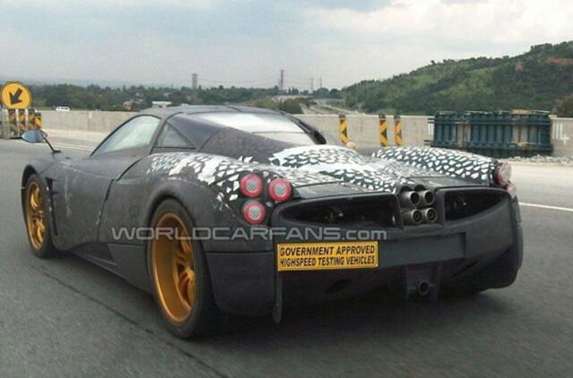 Sportiniai modeliai: "Pagani Huayra"