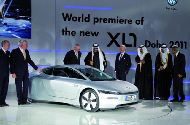 Superekonomiškas "Volkswagen XL1" bus gaminamas Europoje