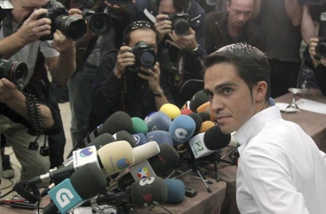 "Tour de France" nugalėtojas diskvalifikuotas vieneriems metams