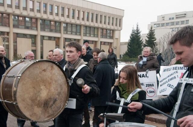 Už teisę protestuoti prie Seimo arba Vyriausybės profsąjungos kovos teisme