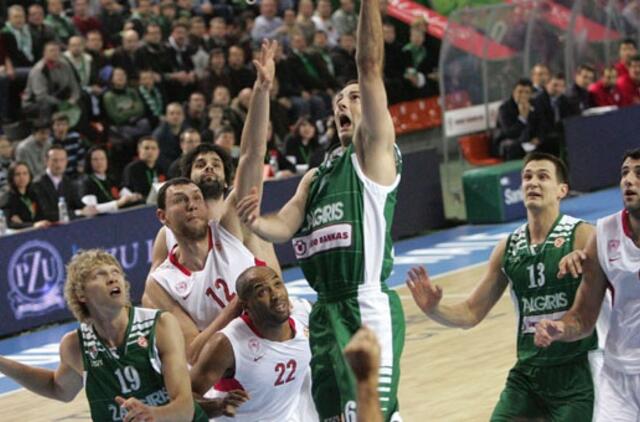 "Žalgiriui" pritrūko jėgų nugalėti "Olympiacos"