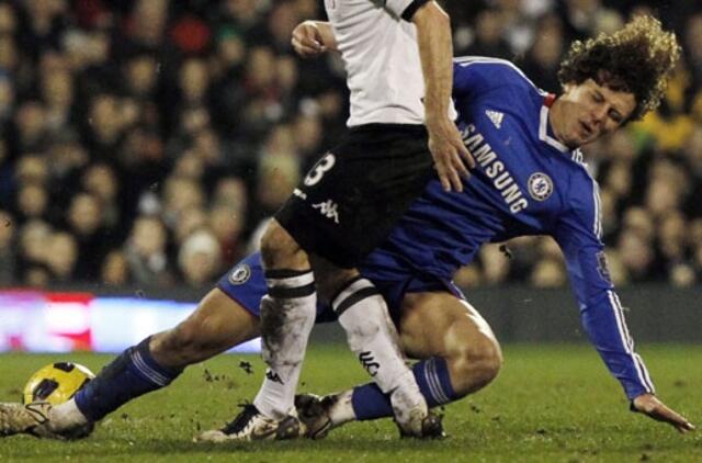 Anglija: "Chelsea" sužaidė lygiosiomis su "Fulham" ekipa